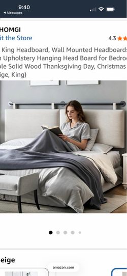 King headboard new