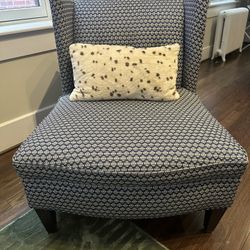 Blue Living Room Accent Chair