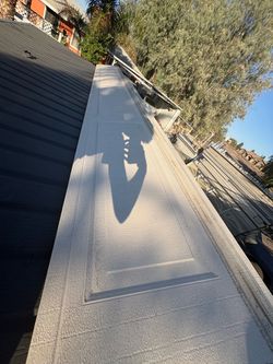Used garage door