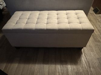 Ottoman 21x49 wide 20” long 12” deep