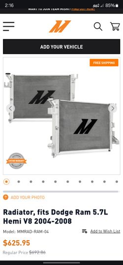 Dodge Ram Radiator