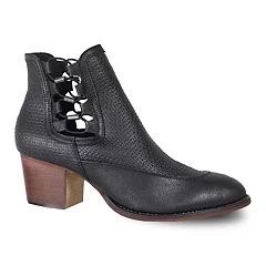 Black Womens Booties 8.5