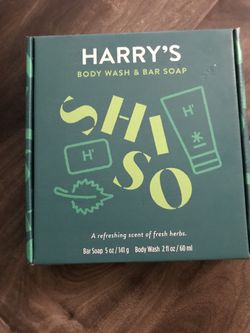HARRY’S BODY WASH & BAR SOAP $6.00
