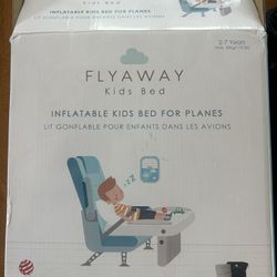 Flyaway Inflatable Kids Bed For Planes 