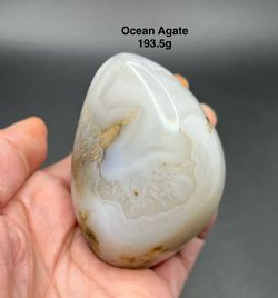 Ocean Agate Genuine Stone from Madagascar 153g RARE