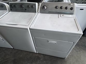 Combo Kenmore washer and whirlpool dryer electric large load capacity. working perfectly extra for delivery. Same day delivery and installation avail