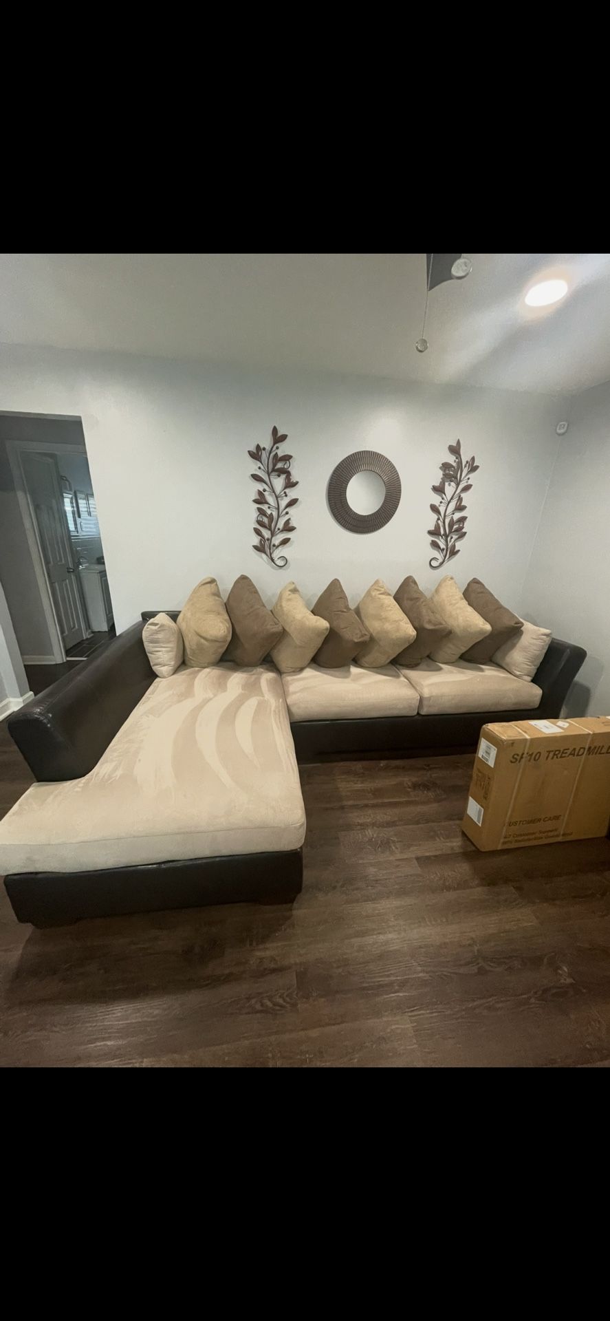 Sectional, Ottoman, Chair, Kitchen and Dining room set 