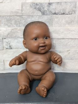 Vinyl African American baby doll
