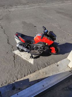Little kids motorcycle