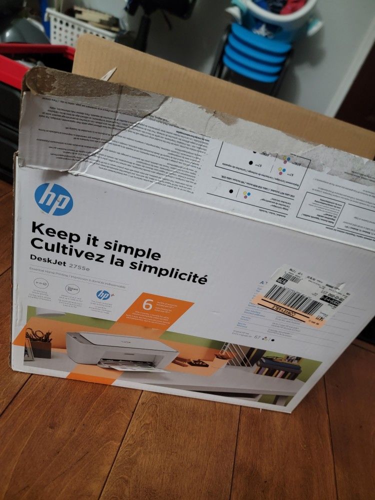 Brand New Desk Jet 2755e Printer HP *used Once*