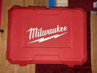 Milwaukee 2572B-21 AIRSNAKE M12 Drain Cleaning Air Gun Hard Case Only Empty