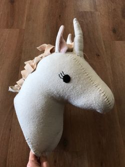 Unicorn head decoration