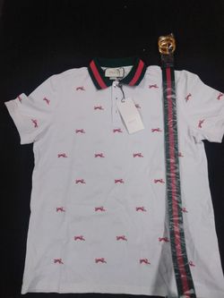 Gucci shirt size large an Gucci belt size 34