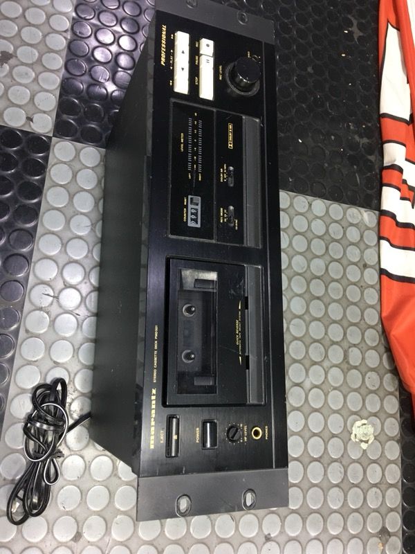 Marantz PMD501U professional cassette tape use Normal wear
