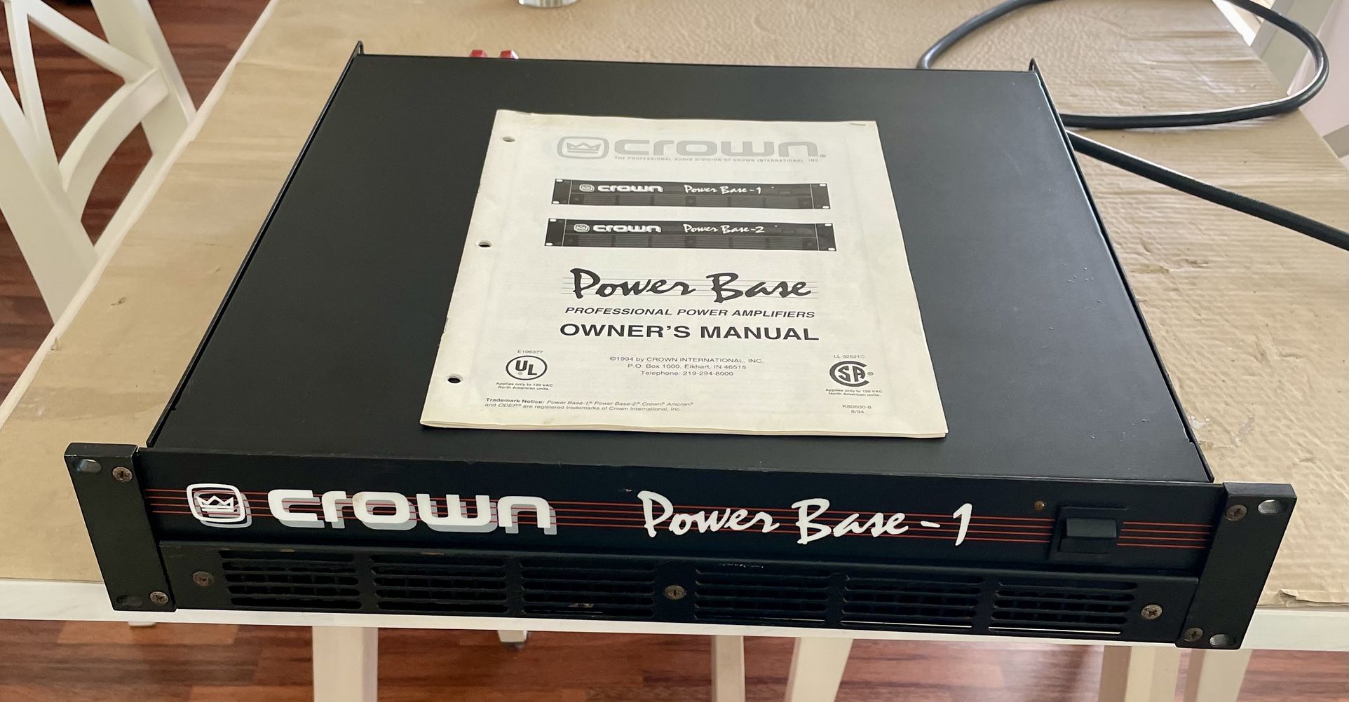 CROWN / Power Base-1, Pro Audio Amplifier, DJ