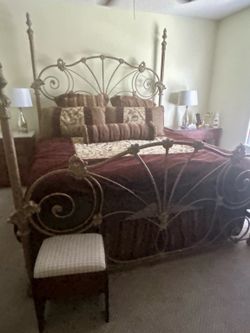 Ornate King Bed Frame