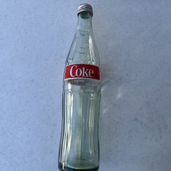 Vintage Glass 16oz Classic Coke Bottle
