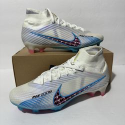 Men’s Size 7.5 Nike Zoom Superfly 9 Elite FG Blast Pack Baltic Blue