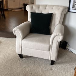 Fabric Chair Lightly Used