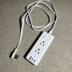 Flat Plug Extension Cord, 5 Ft.