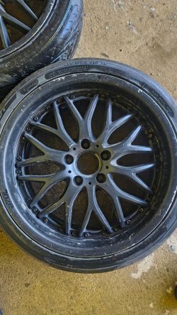 18" x 8" Azul Speed Mesh wheels