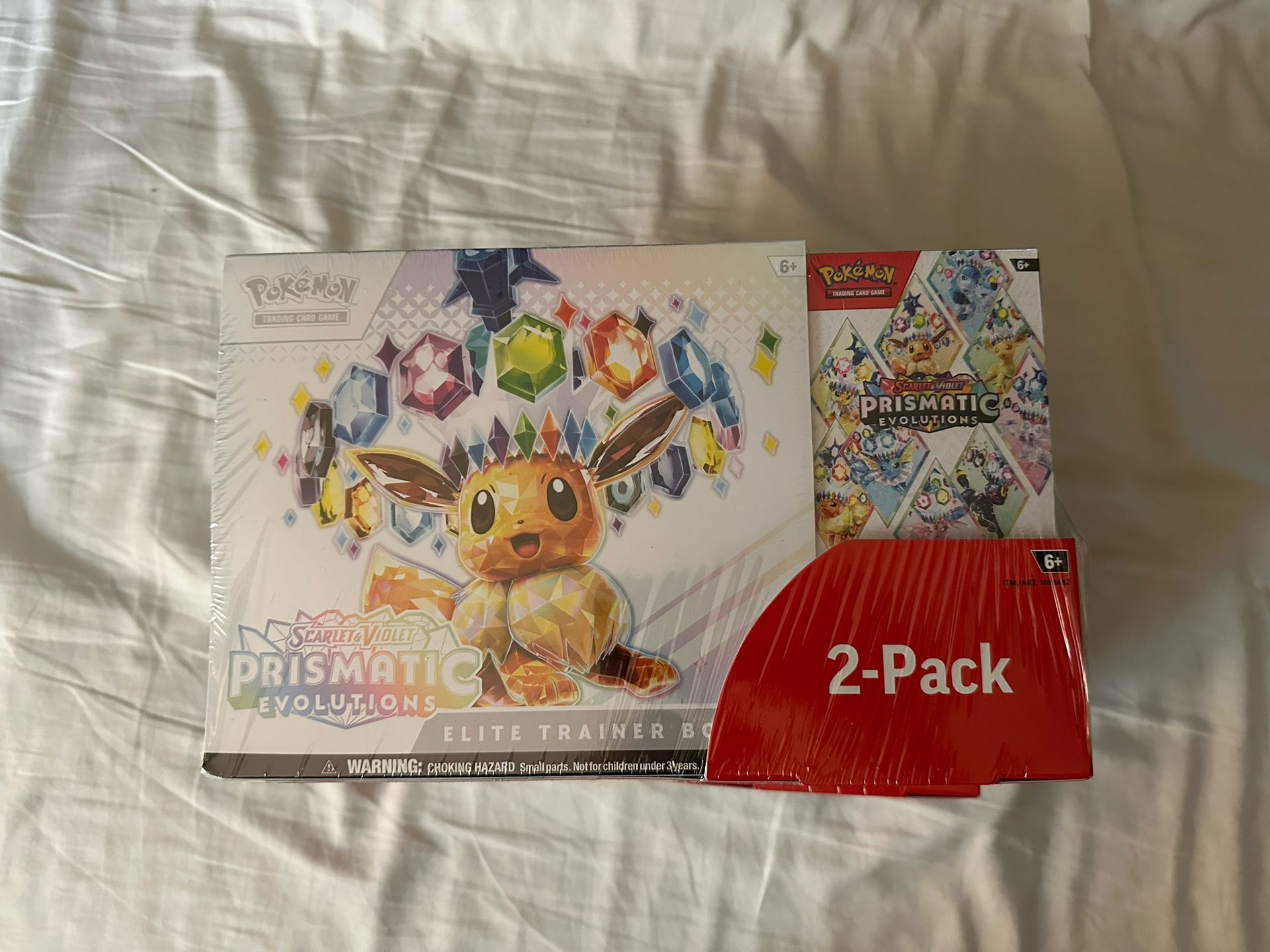Pokemon Prismatic Evolutions 2 Pack