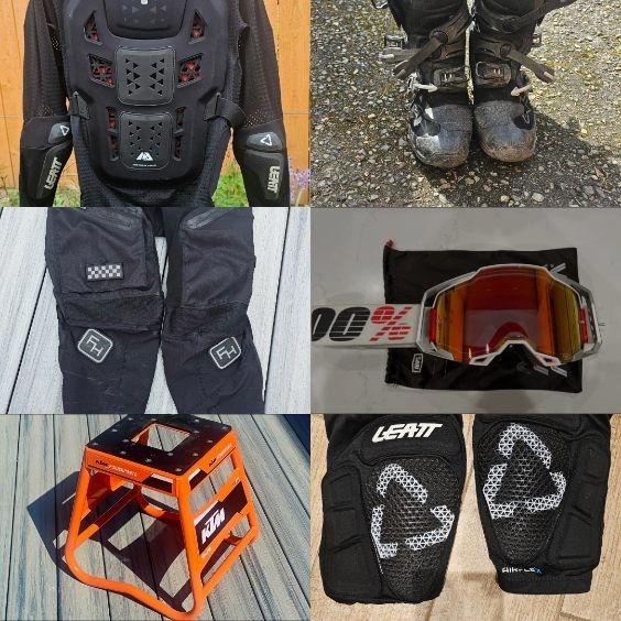 Motorcycle/Dirtbike gear & parts