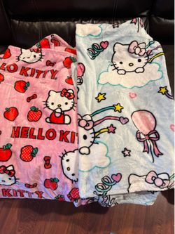 Hello kitty blanket