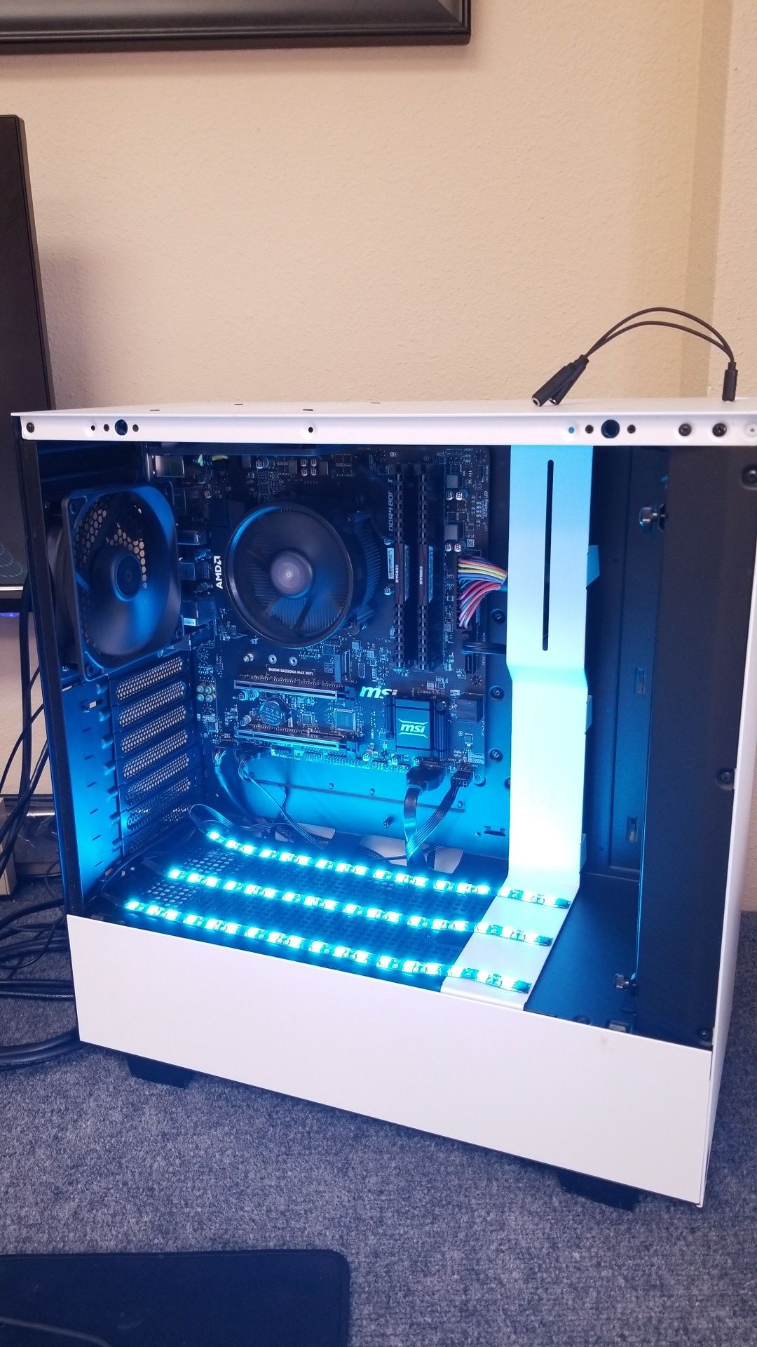 Custom gamer I build in my computer shop this will be my 8th build