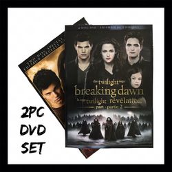 NIB 2Pk The Twilight Saga DVD Set