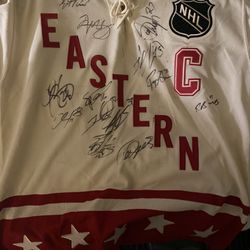 Autographed NHL Jersey