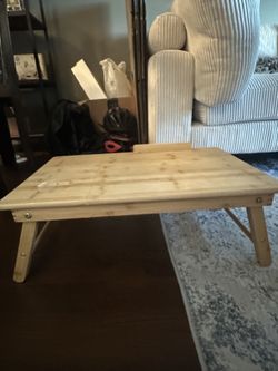 Bamboo Folding Bed Tray / Laptop Lap Desk