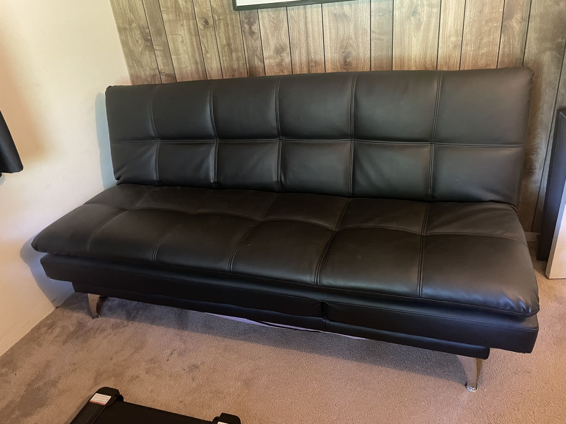Convertibles sofa futon leather