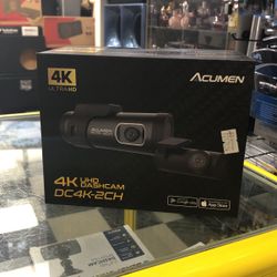 Acumen Dc4k-2ch 4k Dash Cam