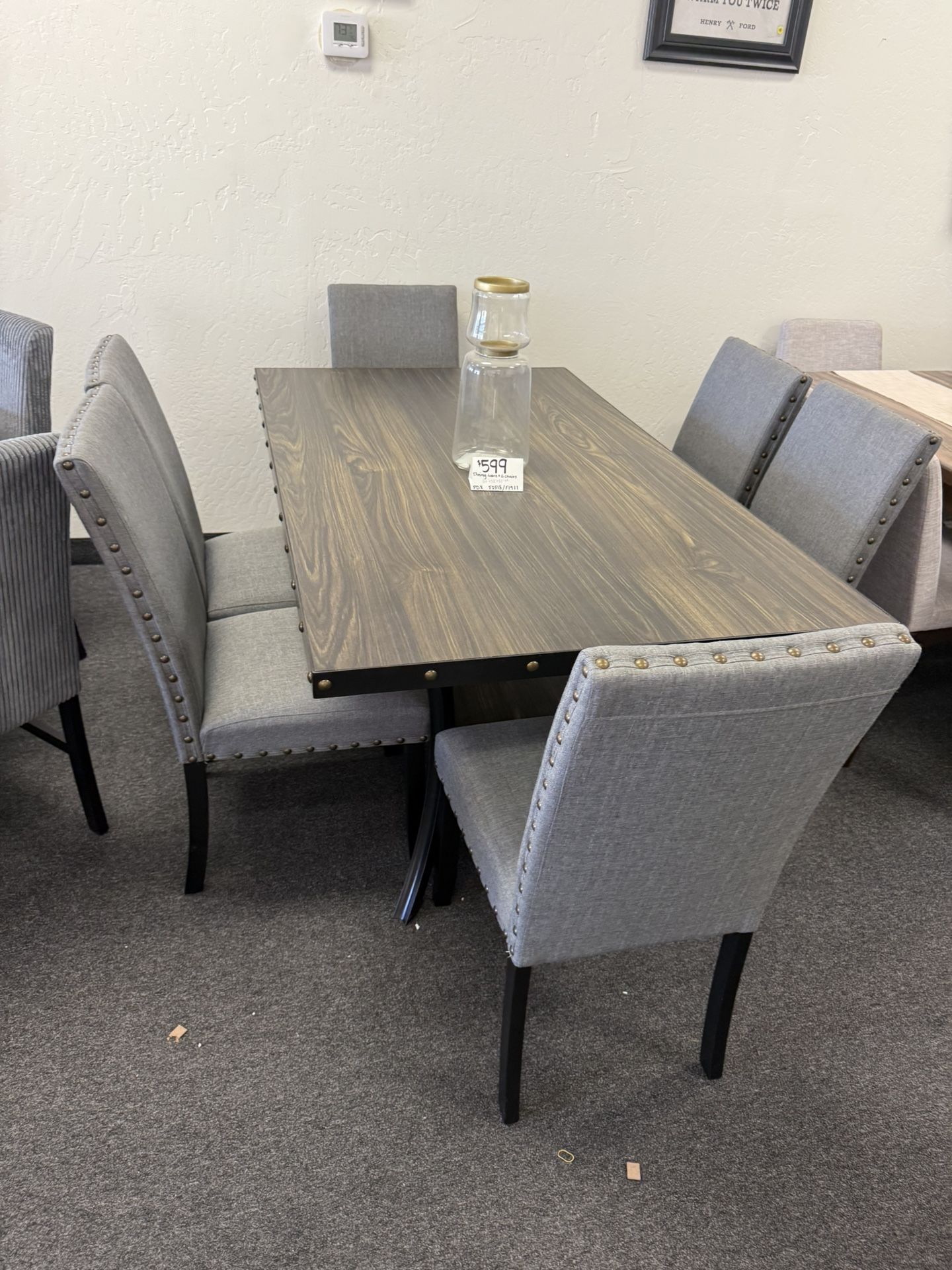 Dining Table With 6 Chairs