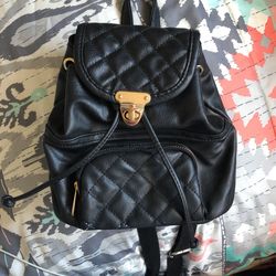 Small Black Backpack W/ IPSY Makeup Bag
