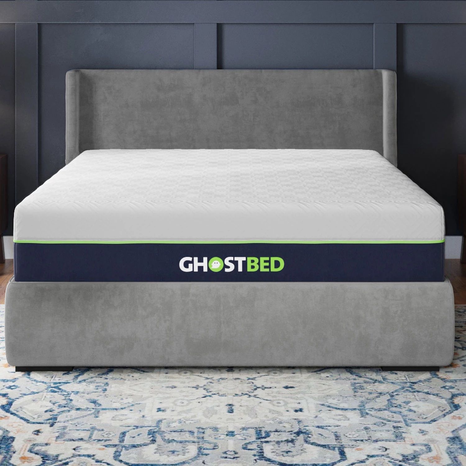 King size GhostBed 12" Gel Memory Foam Luxury Cooling Mattress (retail $900)