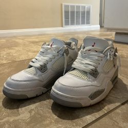 Jordan 4 Retro White Oreo GS size 6Y