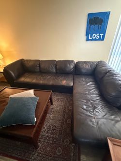 Leather Couch