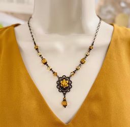 🔥5a CUBIC ZIRCONIA- HOT FASHION🔥 ✨NECKLACE & EARRINGS SET🔥✨