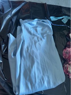 Blue silk long dress size xs from dillards maybe