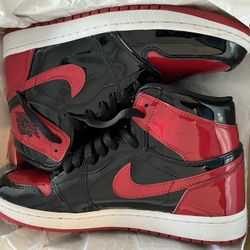 Air Jordan Retro 1 High Og Patent Bred 