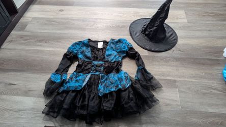 Gothic Witch Girl Costume M 8-10 $10