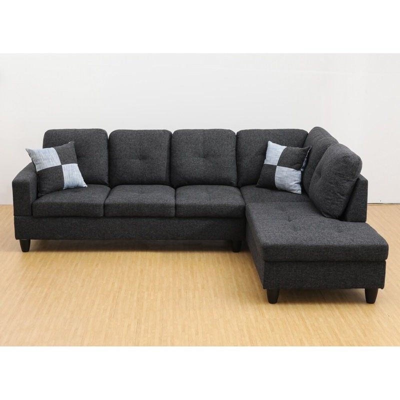 Wide Sectional Sofa And Chaise