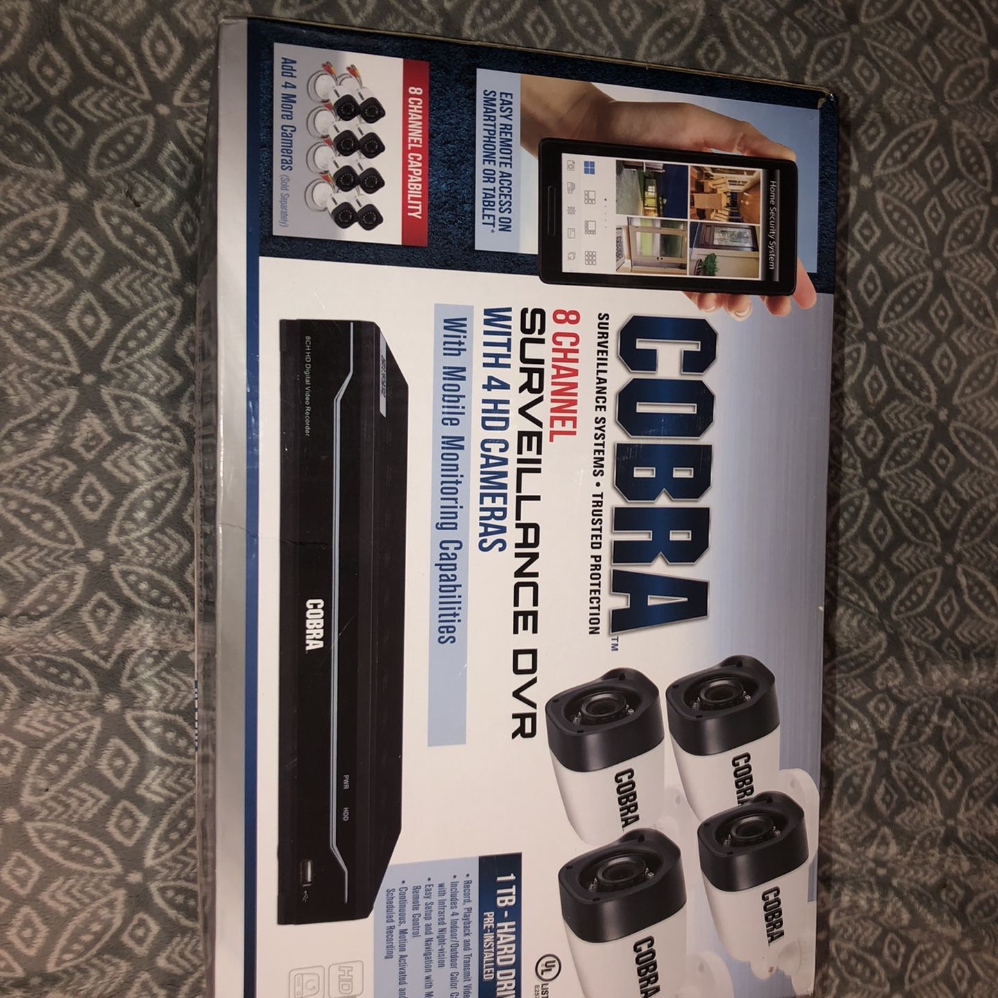 Wireless Surveillance Cobra Security Cameras Harbor Freight Cobra