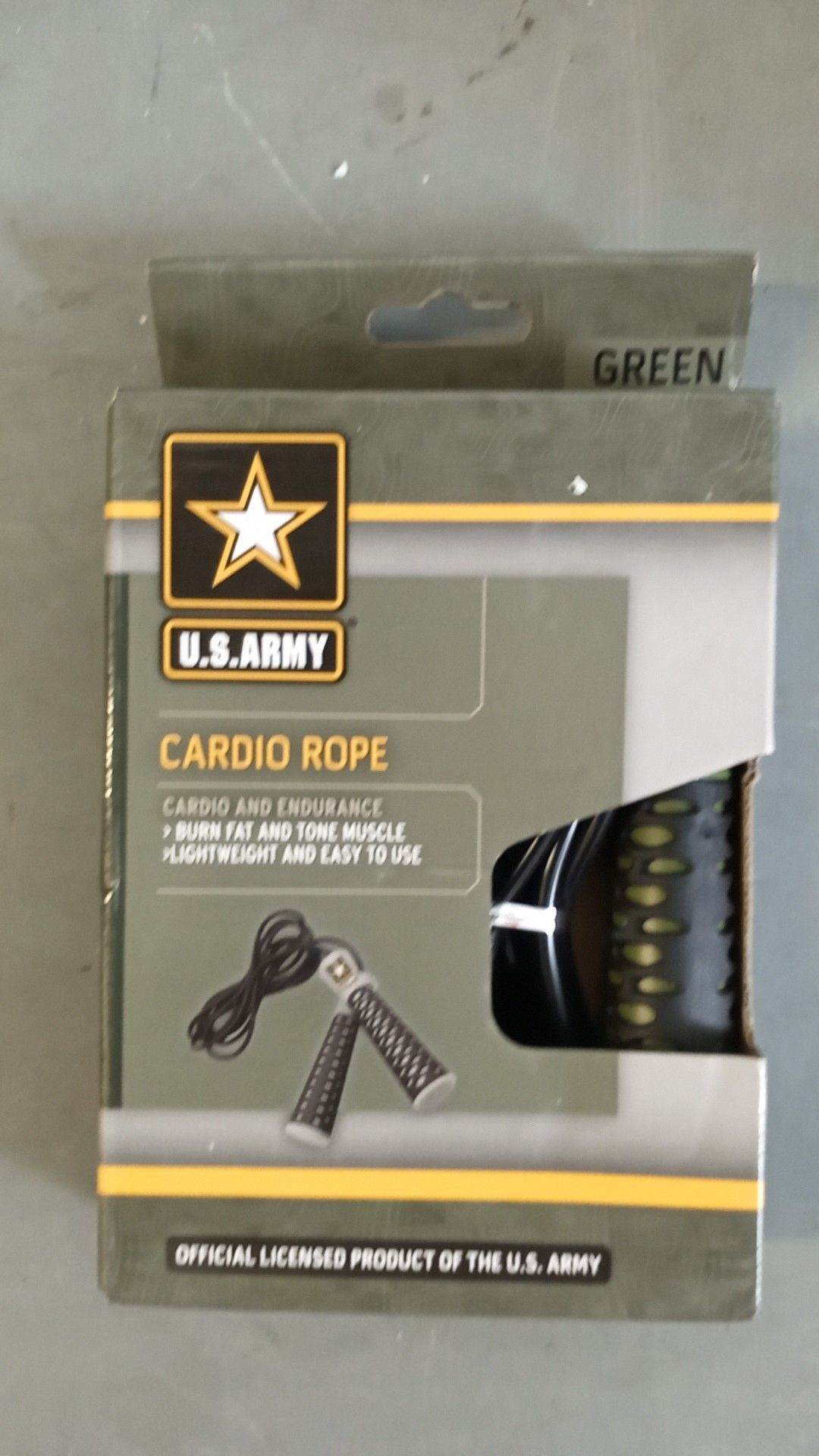 US army cardio rope