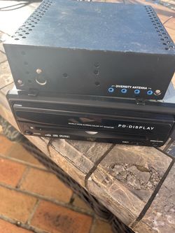 PD-Display Mobile Wide Screen TFT Monitor with DVD
