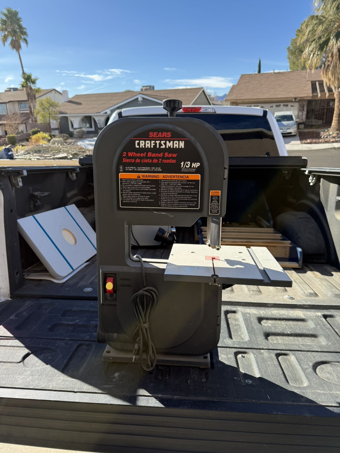 Craftsman 2 Wheel Band Saw