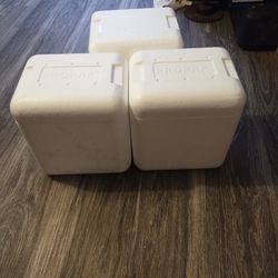 Styrofoam Coolers