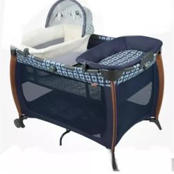 Monbebe Flex Baby Play Yard with Bassinet and Changer (New in Box)